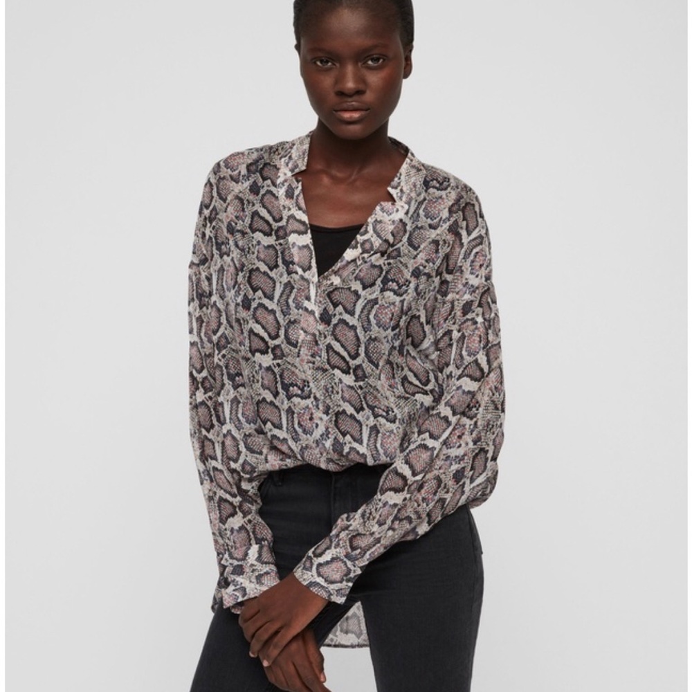 All Saints Andia Misra Shirt, size M